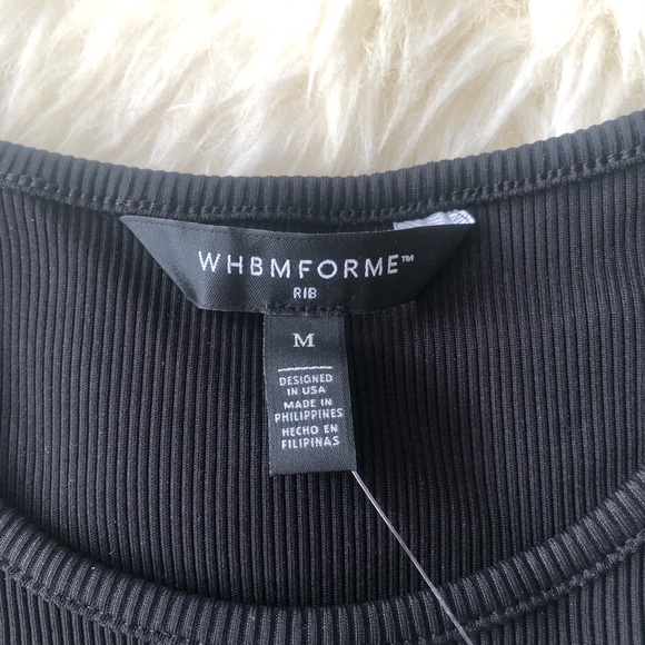 WHBM Ribbed Tank - Picture 3 of 4